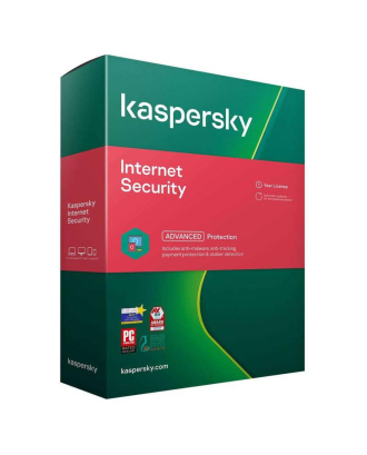 Kaspersky Internet Security 2021 | 2 Devices | Anti-Malware, Anti-Tracking, Payment Protection & Stalker Detection| Windows Microsoft | 1 Year License